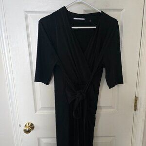 3/4 Sleeve wrap dress